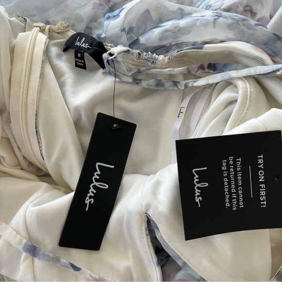 Lulus Effortless Evening Ivory Floral Print Sleeveless Maxi Dress - Picture 5 of 11